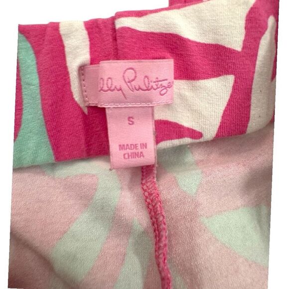 Lilly Pulitzer Georgia May Pant – Capri Pink Papaya Playa, Size Small - Picture 6 of 8